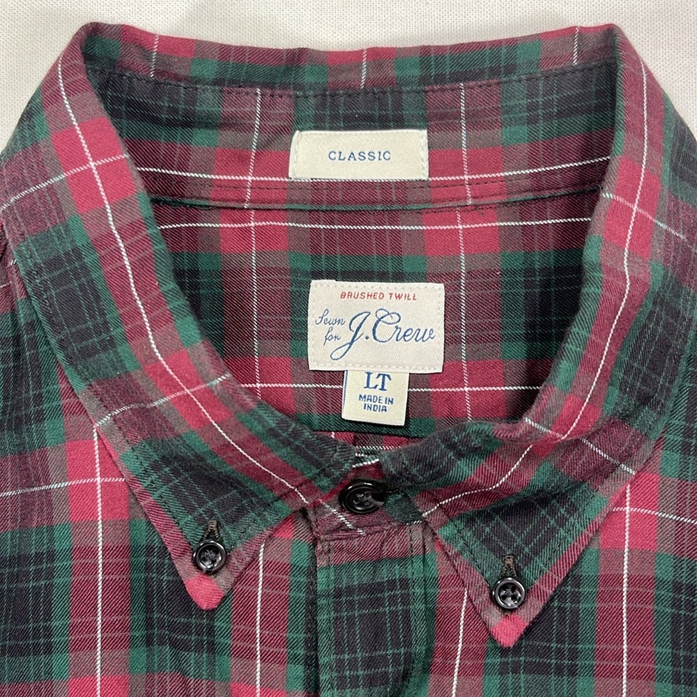 J. Crew Brushed Twill Classic Fit TALL